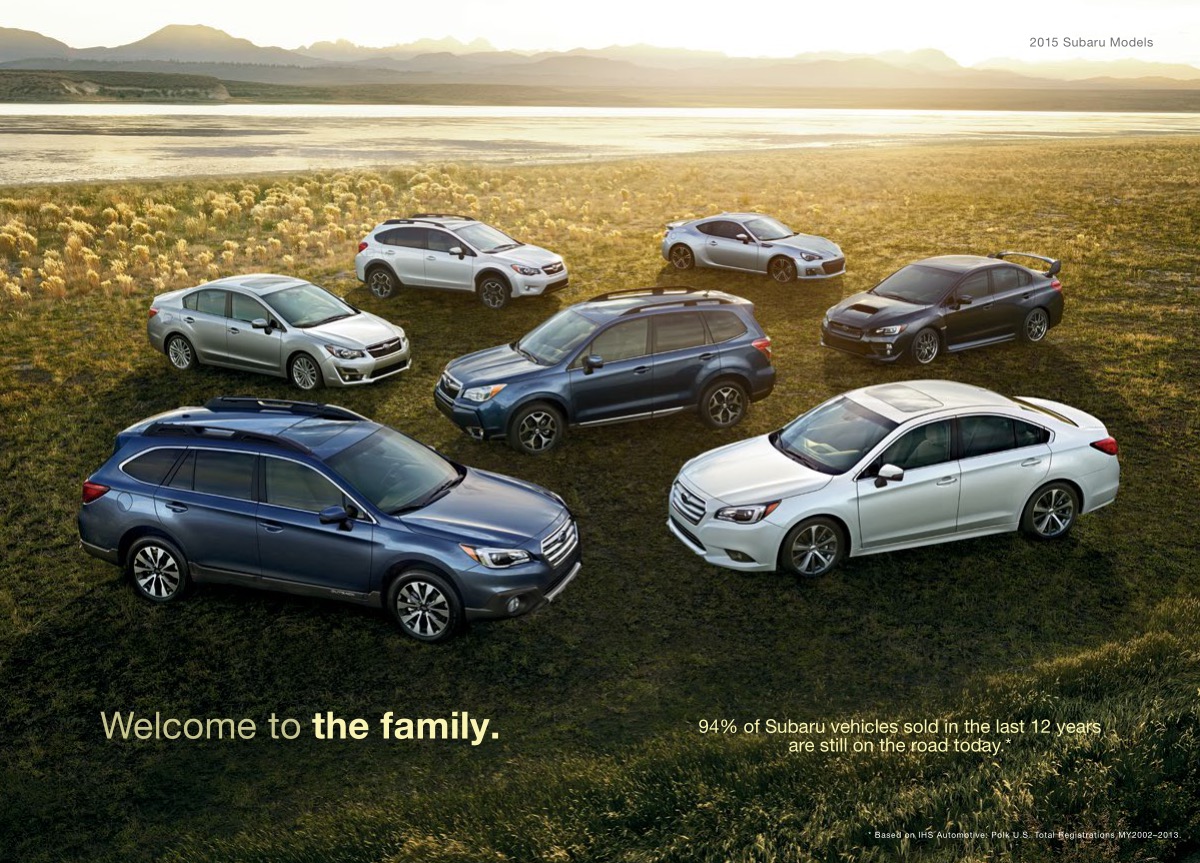 2015 Subaru Brochure Page 4